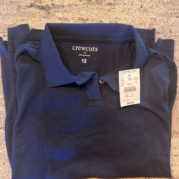 Crewcuts Other - Crew cuts polo navy blue size 12 -Brand new with tags and Chaps 10-12 no tags